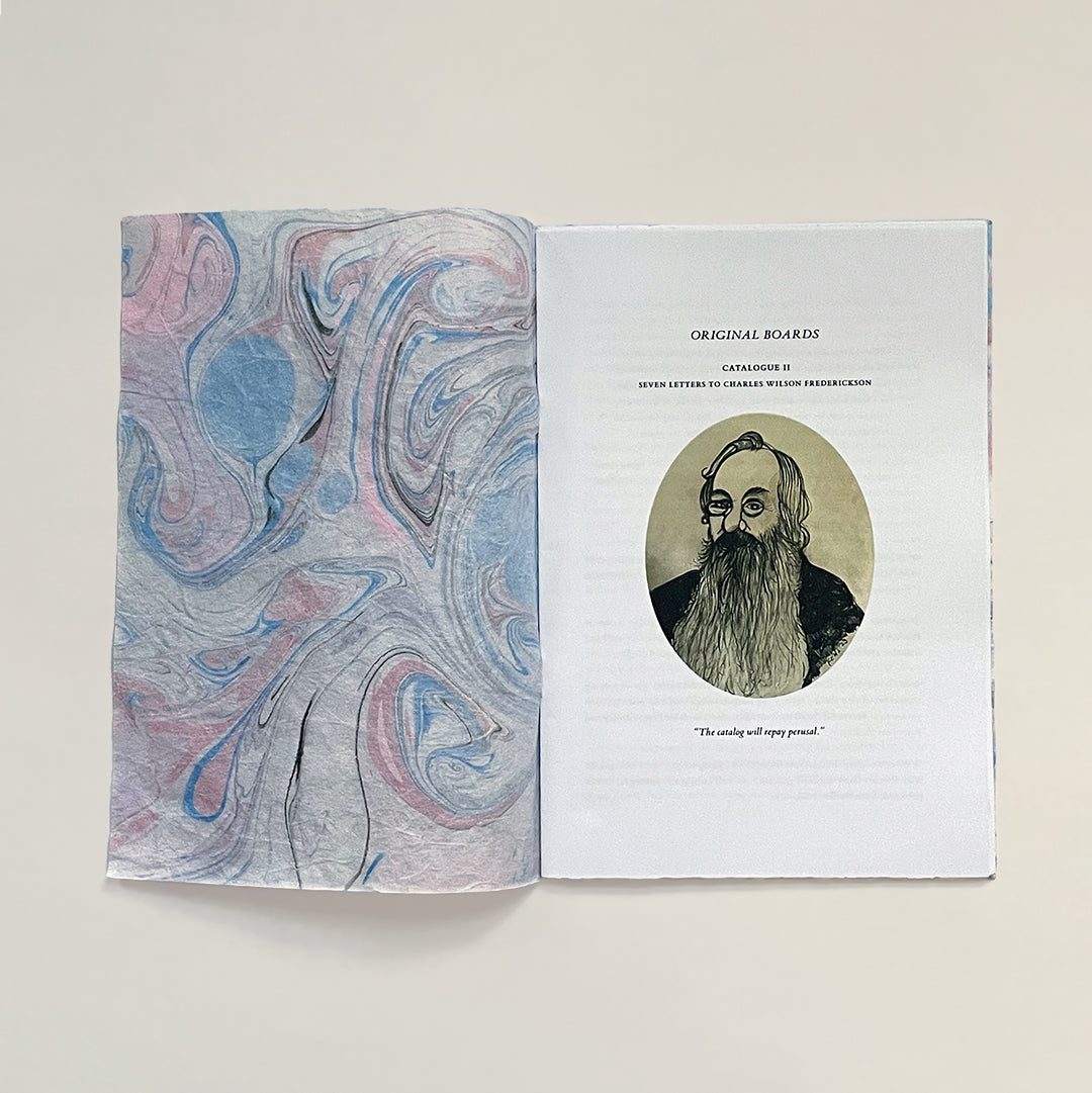 CATALOG 2: Seven Letters to Charles Wilson Frederickson